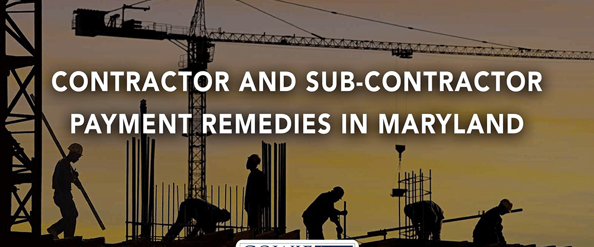 COWIE LAW GROUP - Maryland Construction Litigation Attorneys