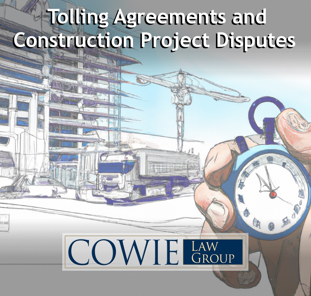 Tolling Agreements and Construction Project Disputes by Cowie Law group, Washington DC and Maryland Construction Law Attorneys